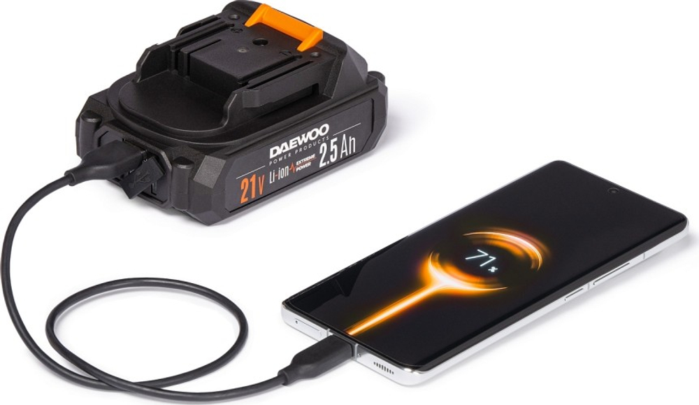 Дрель-шуруповерт аккумуляторная DAEWOO DAA 4021Li SET BOX с набором