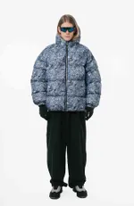 Пуховик Issaya Unity Puffer Stone светло-серый