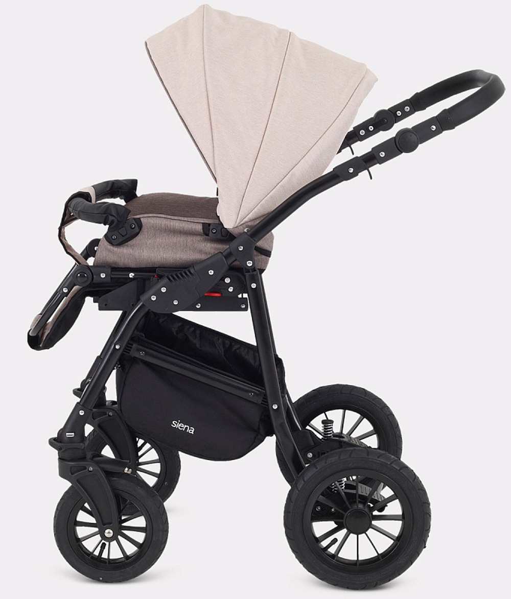 Детская коляска Rant Siena New 2 в 1 09 коричневый-бежевый