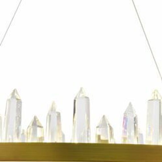 Подвесная светодиодная люстра Maytoni Gletscher H186-PL-01-61W-BS