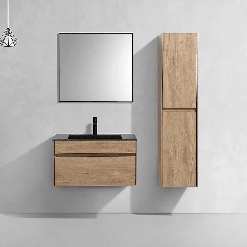 Тумба с раковиной Vincea Chiara 80 N.Oak