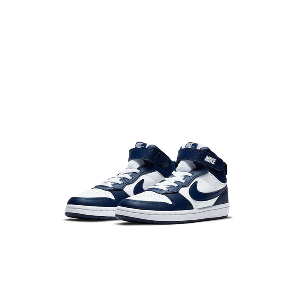 Nike Court Borough Mid 2 PSV White Signal Blue CD7783 107 0 insneaker.ru