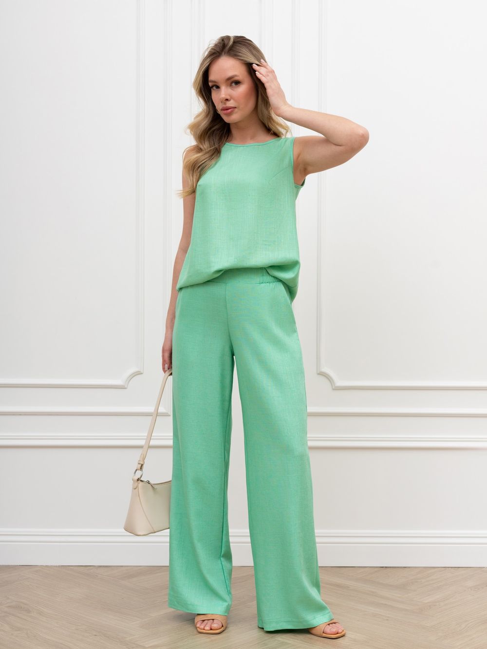 Блузка (топ) Сибелла-5 Виотекс ЗЕЛЁНЫЙ