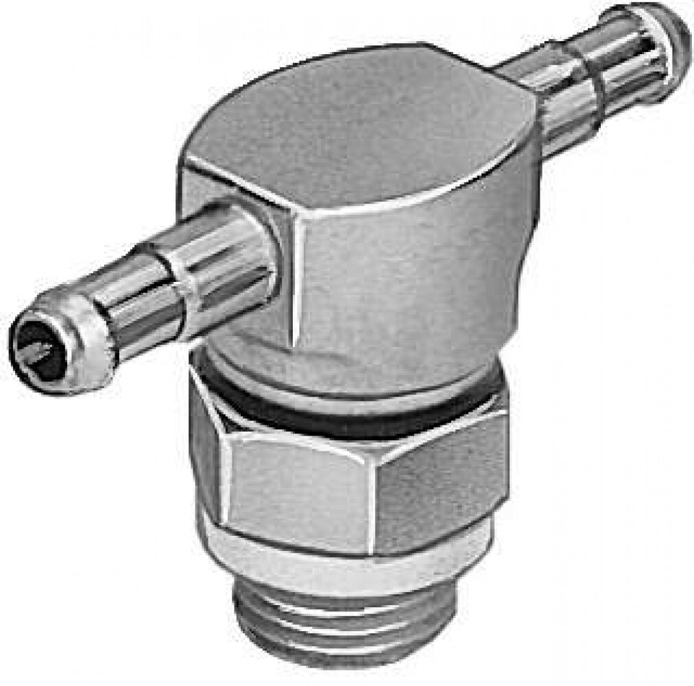 Тройник цанговый с резьбой Festo TCN-1/4-PK-6 (комплект 10 шт)
