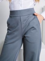 Брюки "Серые" для девочки 7+