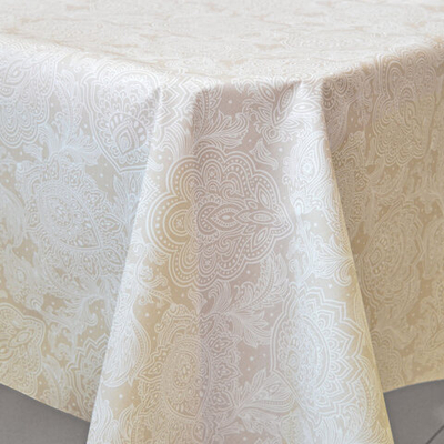 Клеенка столовая на ткани 25м Дуэт 125см Т-591/2