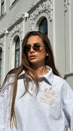 Костюм "Эссенция" серый меланж