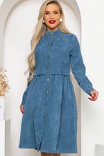 Платье "Муза" (джинс) П4118 LT Collection (Акция)