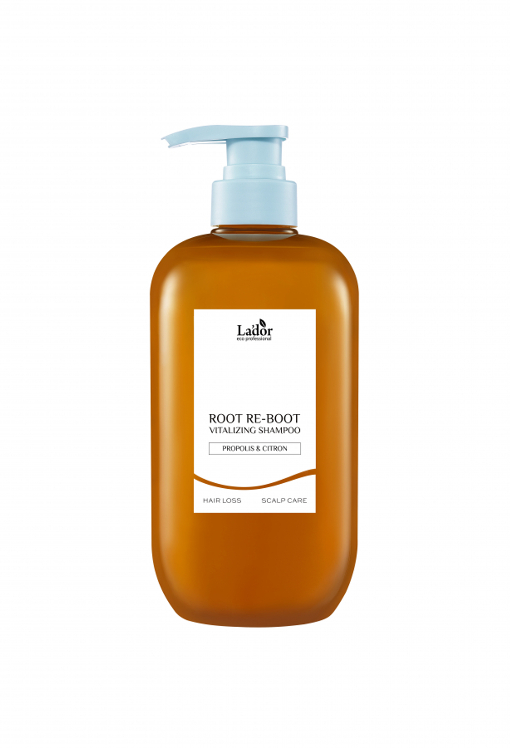 La'dor ROOT RE-BOOT VITALIZING SHAMPOO (PROPOLIS & CITRON) Шампунь для восстановления корней волос с прополисом и цитроном 800мл