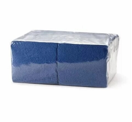 Салфетки бумажные 1сл 24х24см 400л/упак TaMbien синие