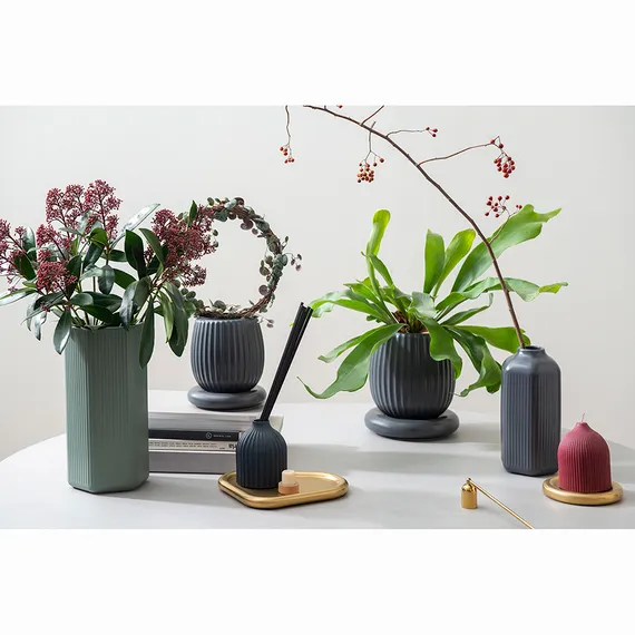 Диффузор ароматический musk, rose &amp; cedarwood из коллекции edge, 200 мл, тёмно-синий