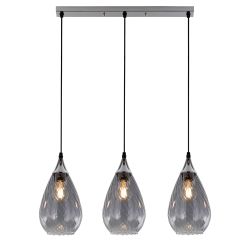 Светильник подвесной (подвес) Rivoli Lily 9122-203 3 х Е27 40 Вт модерн потолочный | Rivoli