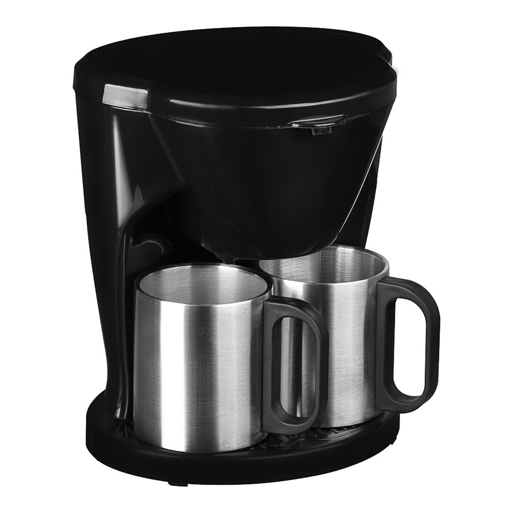 Кофеварка электрическая LEBEN 286-025 на 2чашки