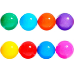 Шарики для сухого бассейна, 150 штук, диаметр- 5 см,