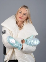 Варежки женские зимние непромокаемые болоньевые