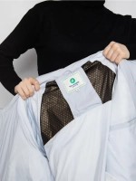 Куртка зимняя удлиненная с капюшоном