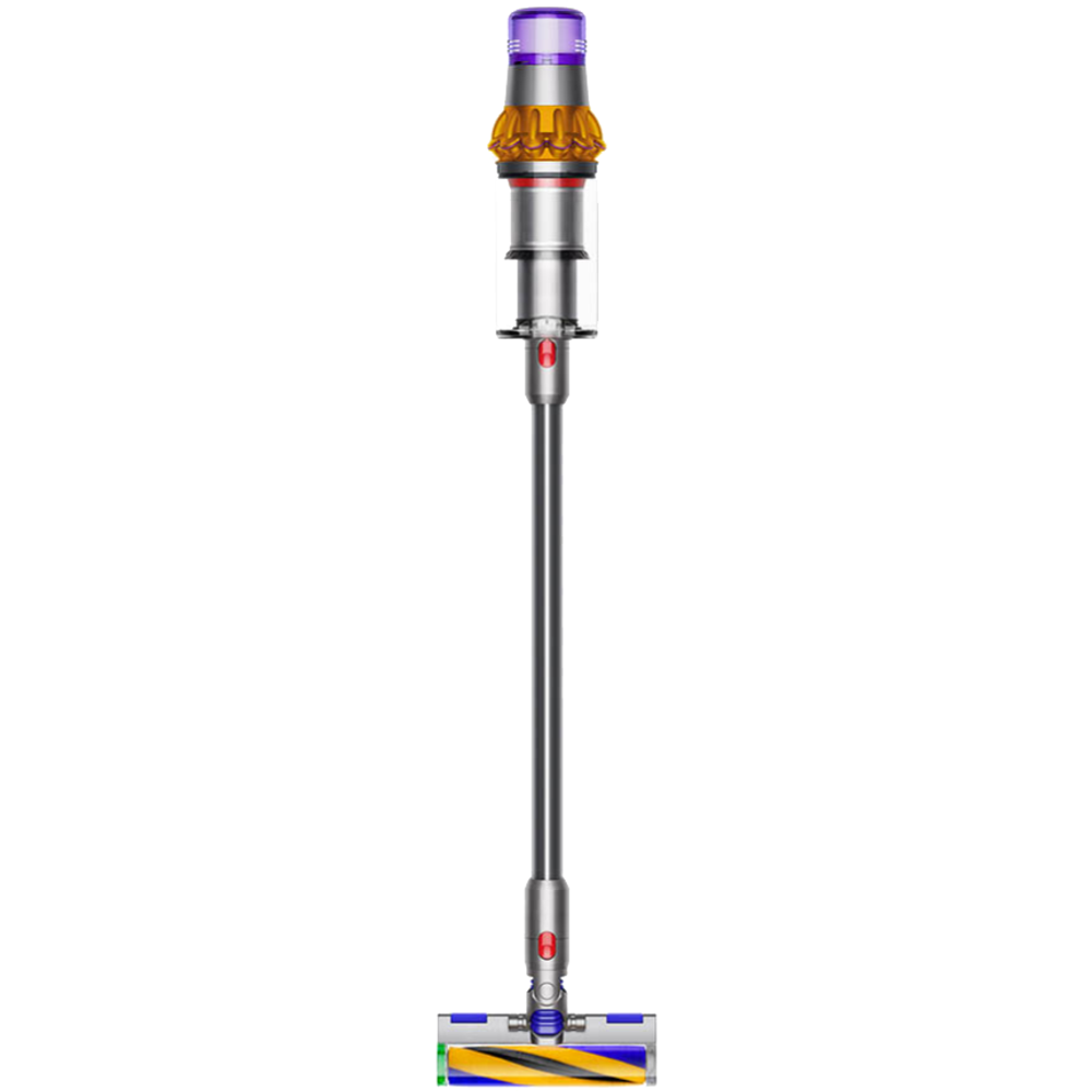 Беспроводной вертикальный пылесос Dyson V15 Detect Absolute (SV47) (Yellow/Nickel) (2023) Пылесос цвета «жёлтый/никель»