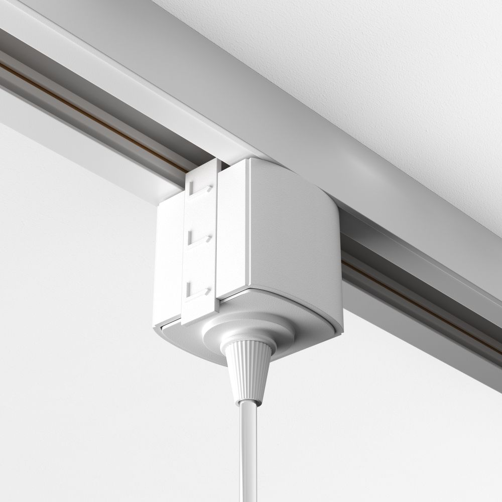 Коннектор для трековых систем Maytoni   TRA010-1-A-W