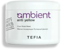 Маска тонирующая Холодный фиолет Anti Yellow Ambient Tefia, 500 мл