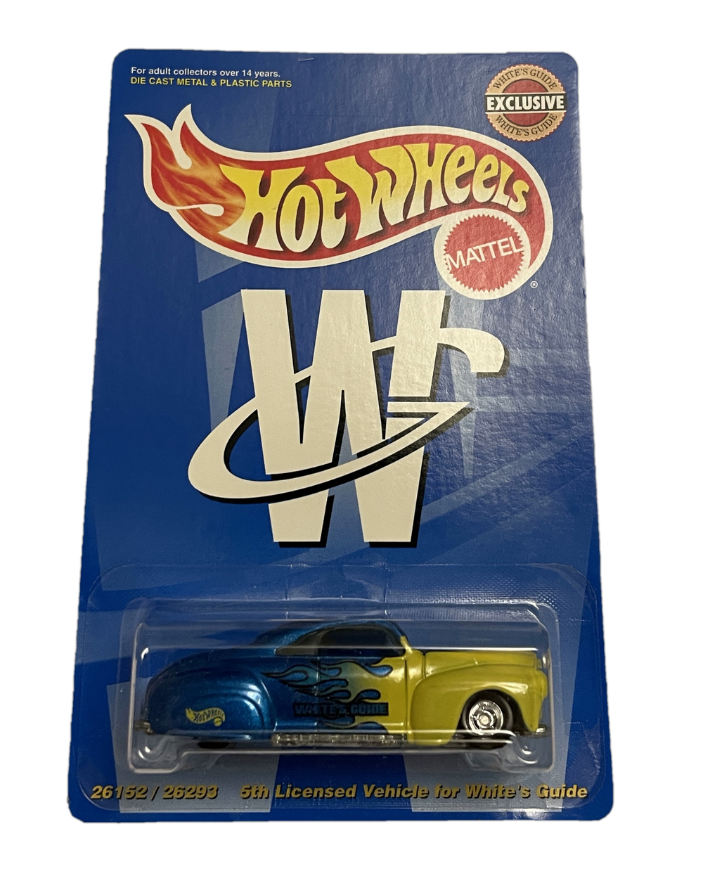 Hot Wheels White's Guide Promo Tail Dragger 26152 (1999)