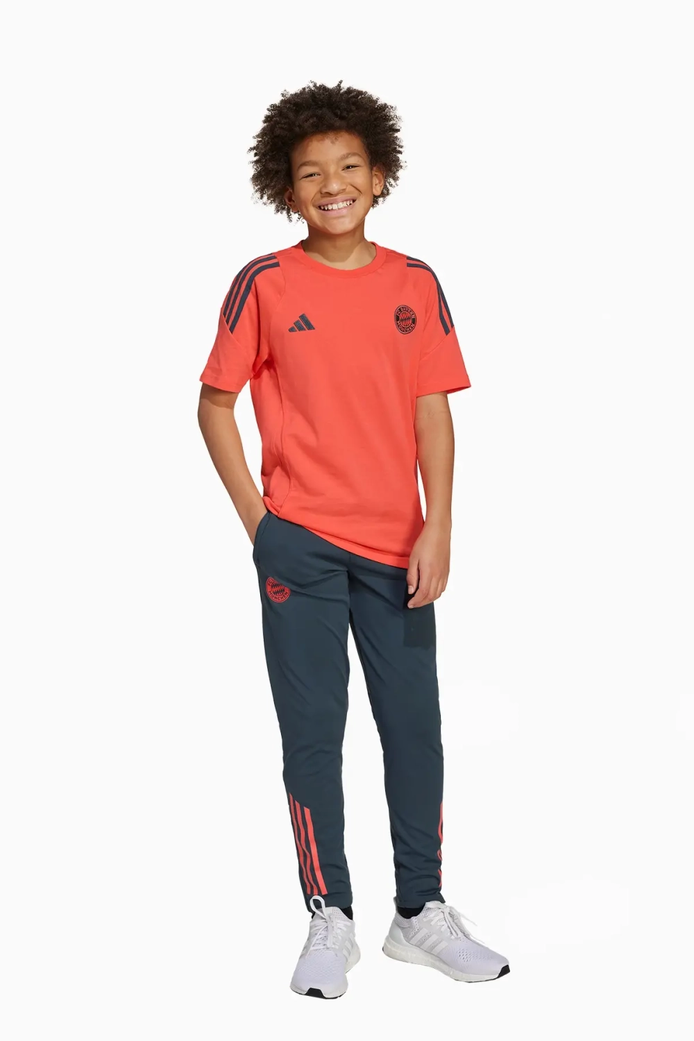 Футболка adidas FC Bayern 25/26 Tee Junior - оранжевый