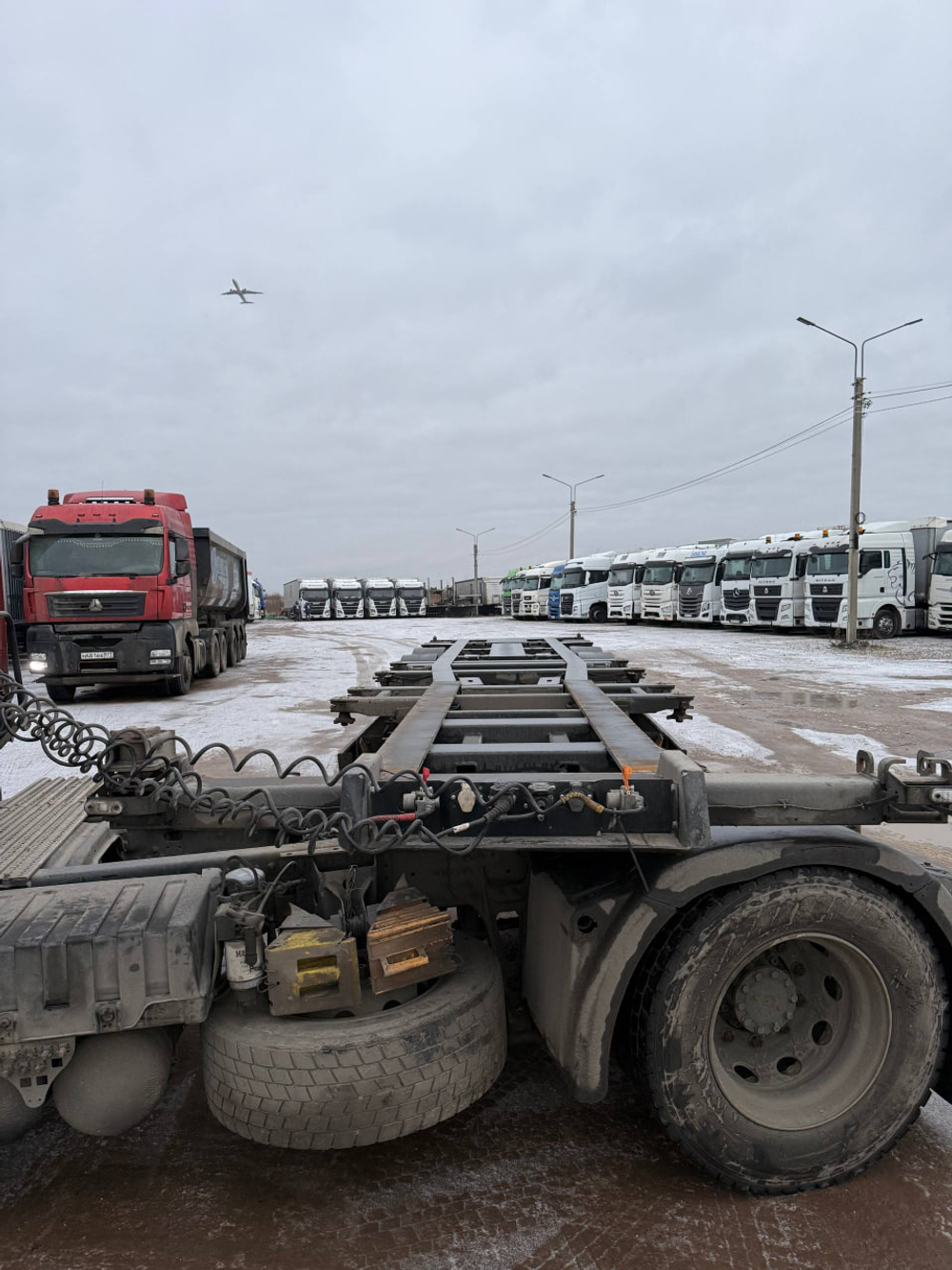 CIMC GTS Полуприцеп контейнеровоз 3 оси SX03 (K)