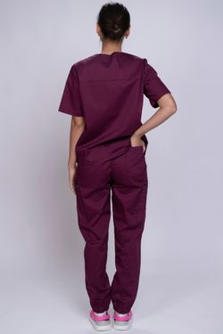 Брюки-джоггеры женские  MedicLine (Dark Magenta)