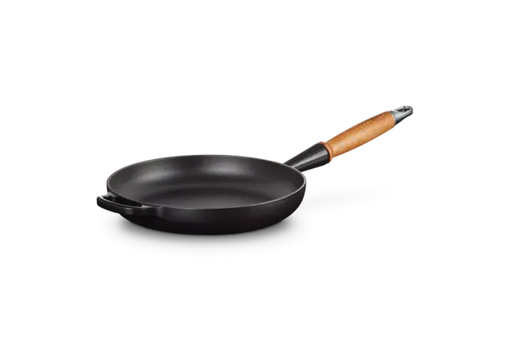 Le Creuset Сковорода чугунная 24см, черная матовая