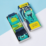 Набор детских носков для мальчиков "Монстры" 3 пары, р.12-14, 4562637 (Крошка Я)