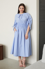 51461 Платье женское (голубой)