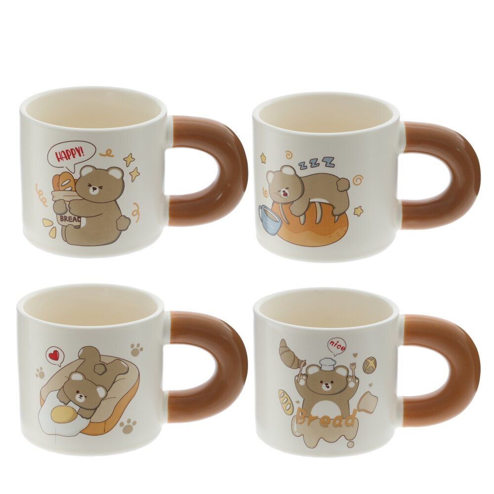 GAEM Кружка, 260 мл, L14 W8,5 H8 см, 4в.