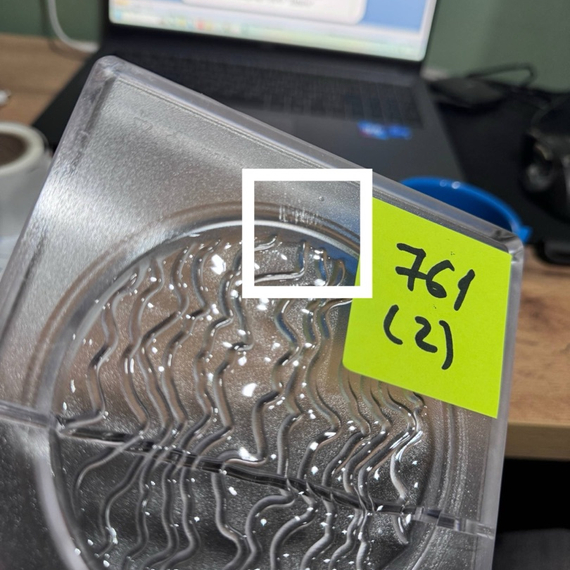 761-у | Форма для шоколадных конфет (275*135 мм)