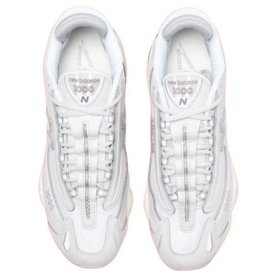 New Balance NB 1000 Беговые кроссовки Низкие Белые Унисекс