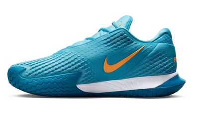 Мужские кроссовки теннисные Nike Zoom Vapor Cage 4 Rafa - baltic blue/vivid orange/green abyss