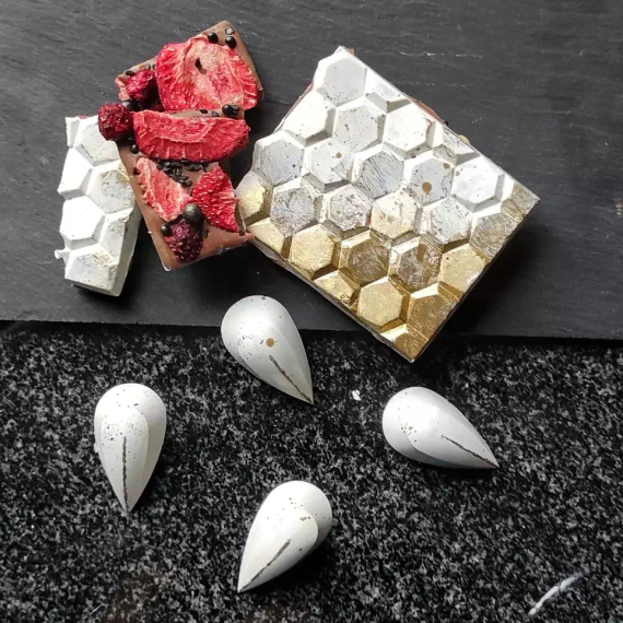 792 | Форма для шоколадных плиток № 792 (175*275мм)