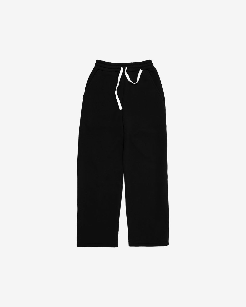 Брюки One Two Wide Sweatpants черные