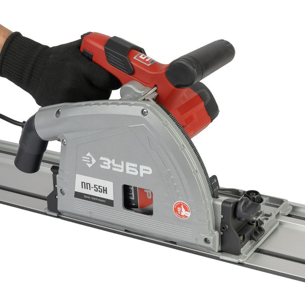 Пила дисковая ЗУБР ПП-55Н 165 мм 1200 Вт