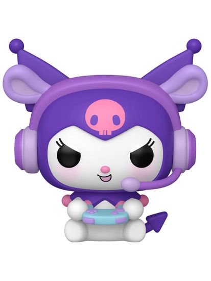 Фигурка Funko POP! Kuromi Gamer Kuromi (Exc) (117) 88146 / Фигурка Фанко ПОП! по мотивам аниме "Onegai My Melody", Куроми