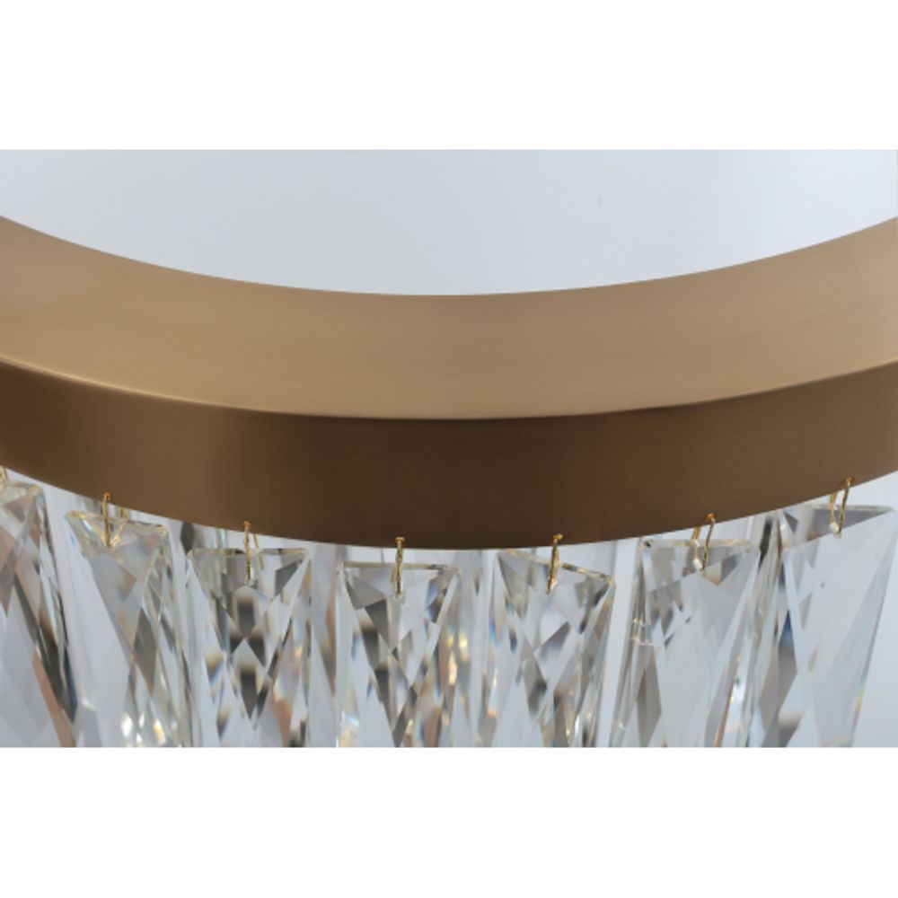 Люстра Rivoli Mary 6129-101 cветодиодная LED 28 Вт 3000 К хрусталь | Хрусталь