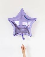 F Шар Звезда 18''/46 см, Сиреневый (БГ-15)