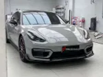 Карбоновая губа переднего бампера для PORSCHE PANAMERA 971 / 971.2 TURBO S 2016–2024