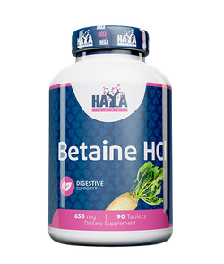HaYa Labs Бетаина гидрохлорид (Betaine HCL) 650mg 90 tab