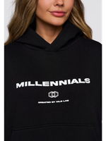 Худи MILLENNIALS BLACK
