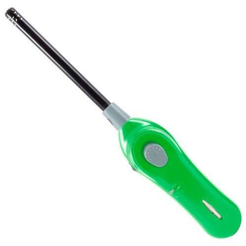 157795 Зажигалка газовая ECOS GL-001G ЗЕЛЕНАЯ