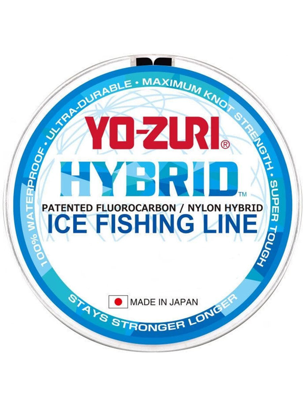 Леска монофильная Yo-Zuri Hybrid Ice 50м Clear (0,220мм) 5lbs