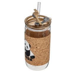 GAEM Бутылка с трубочкой, 410 мл, L7 W7 H15 см, 4в.