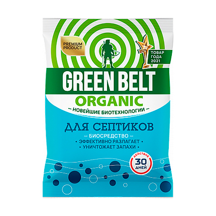 Биосредство для септиков Green Belt, 75 г