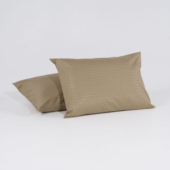 Пододеяльник Beigen , страйп полисатин  200x220  HOMY