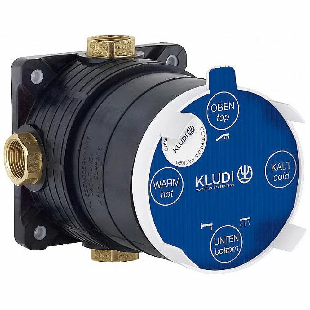 Душевая система Kludi Bozz 386585376 белая матовая