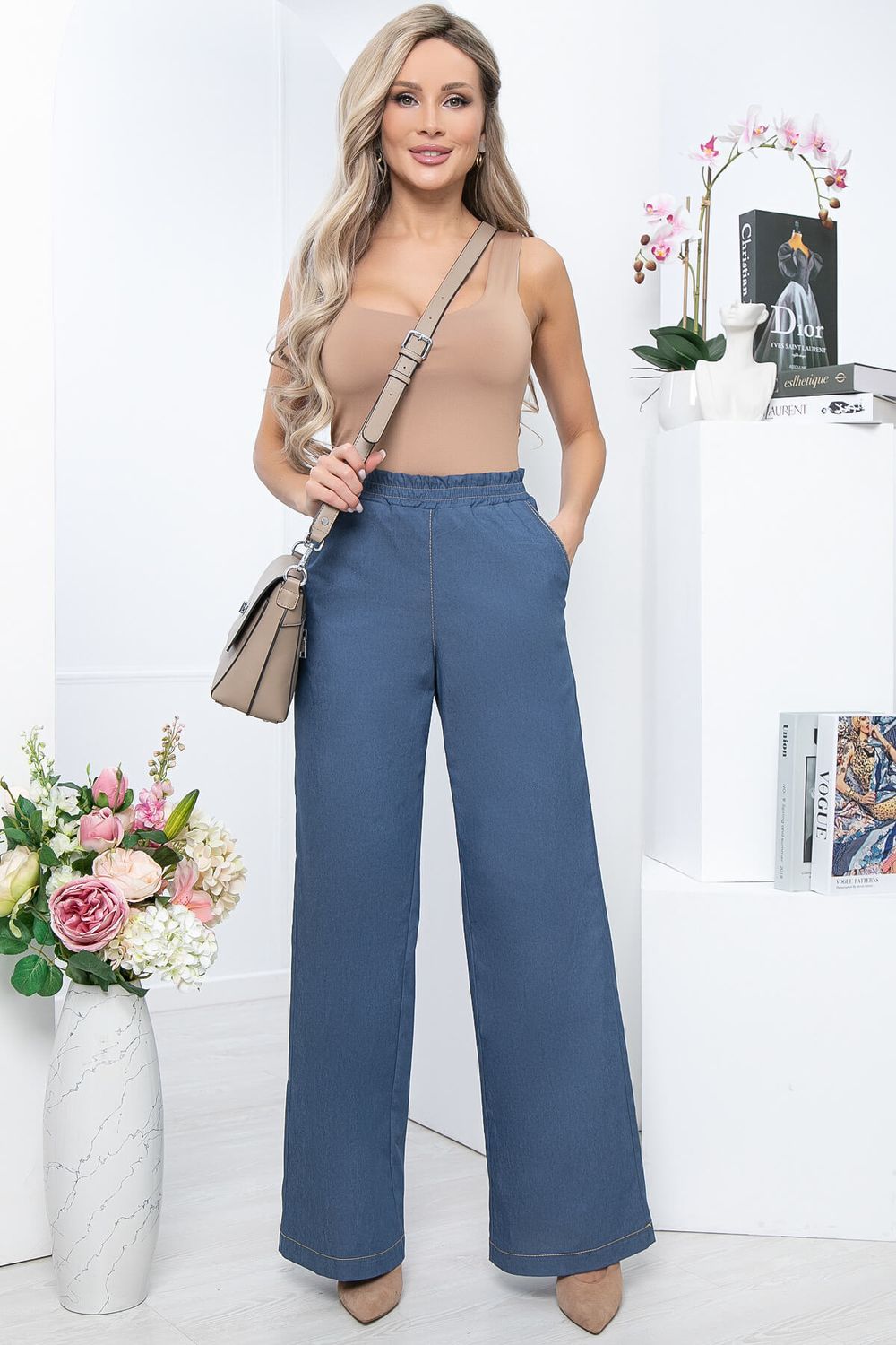 Брюки "Брайтон" (блю) Б5694 LT Collection (Акция)